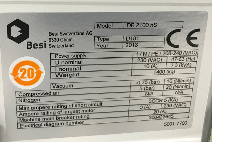 Esec DB 2100 HS Die Bonder