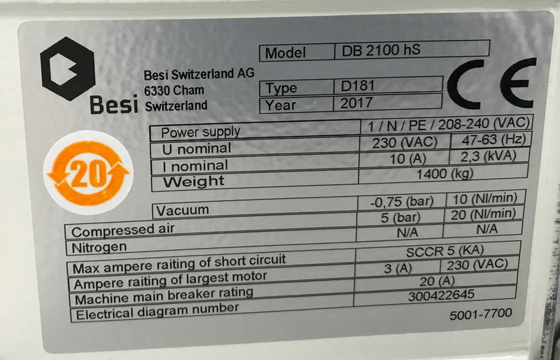 Esec DB 2100 HS Die Bonder