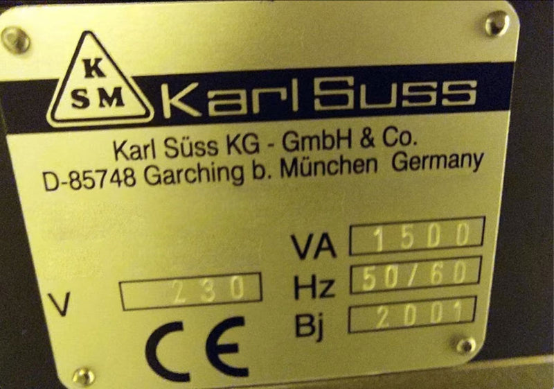 SUSS MA 6 Mask Aligner