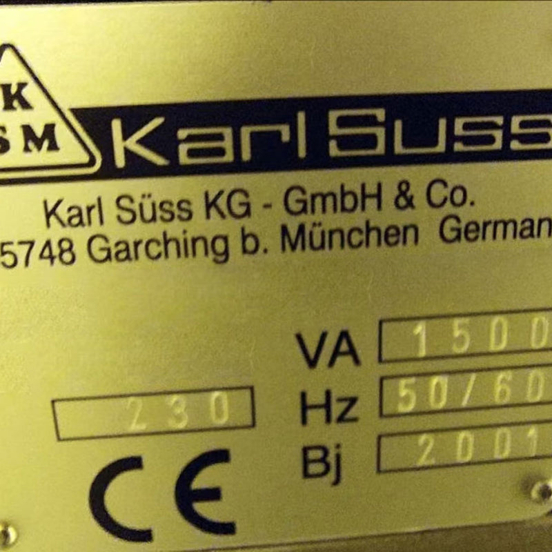 SUSS MA 6 Mask Aligner