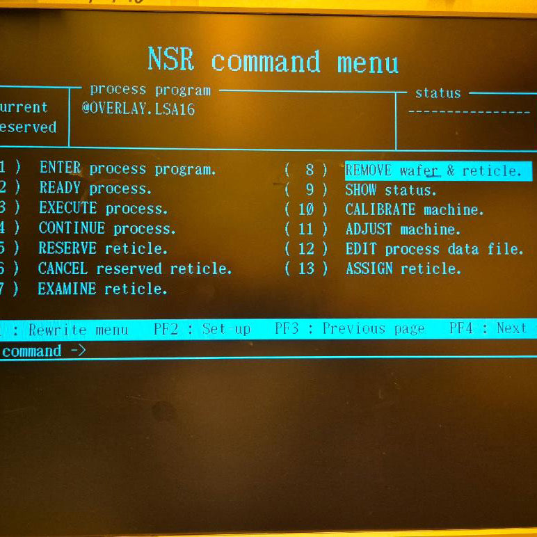 Nikon NSR 2005 i 9 C i-Line Stepper