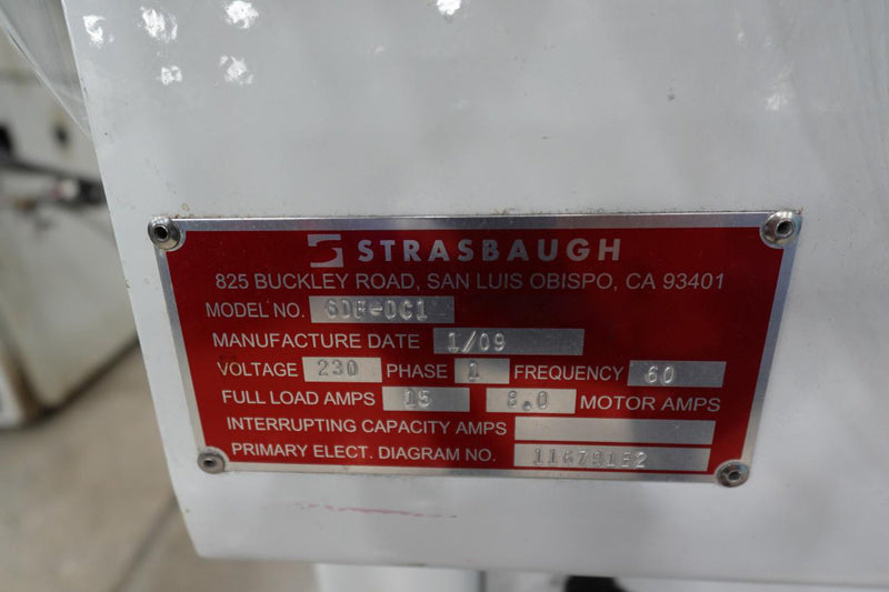 Strasbaugh 6 DF DC 1 CMP (Chemical Mechanical Polisher)