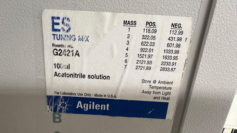 Agilent 1100 Series LC-MSD (Liquid Chromatography - Mass Selective Detector)