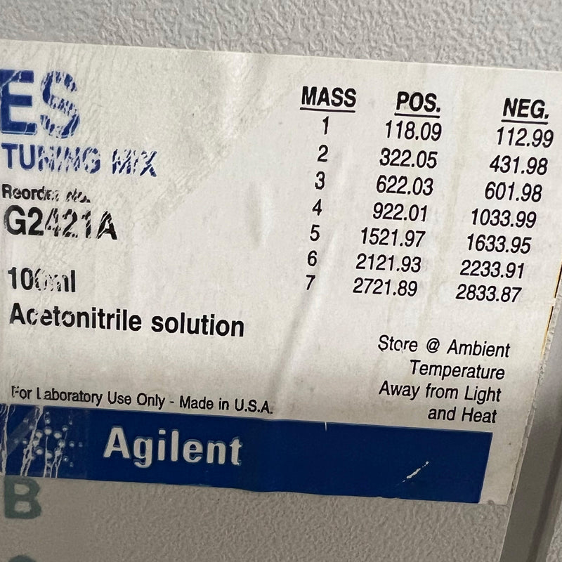 Agilent 1100 Series LC-MSD (Liquid Chromatography - Mass Selective Detector)