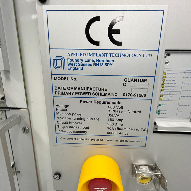 Applied Materials Quantum 120 Leap Implanter