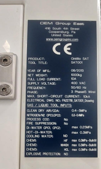 OEM Group Cintillio SAT (Spray Acid Tool)