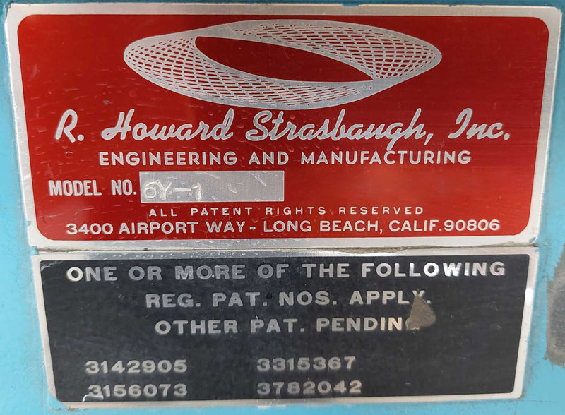 Strasbaugh 6 Y 1 Grinder / Polisher