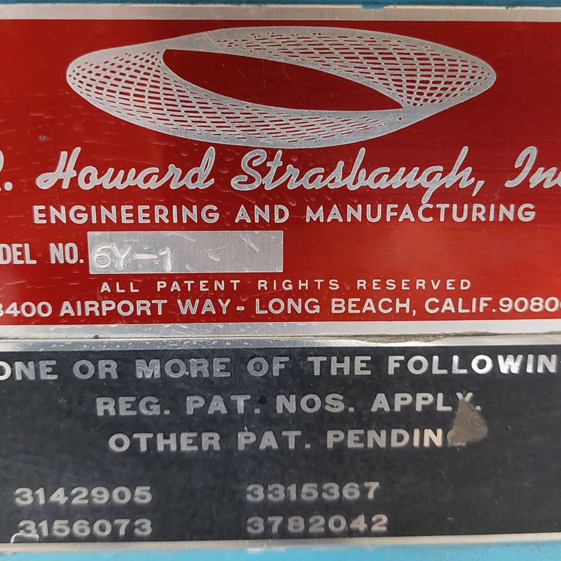 Strasbaugh 6 Y 1 Grinder / Polisher
