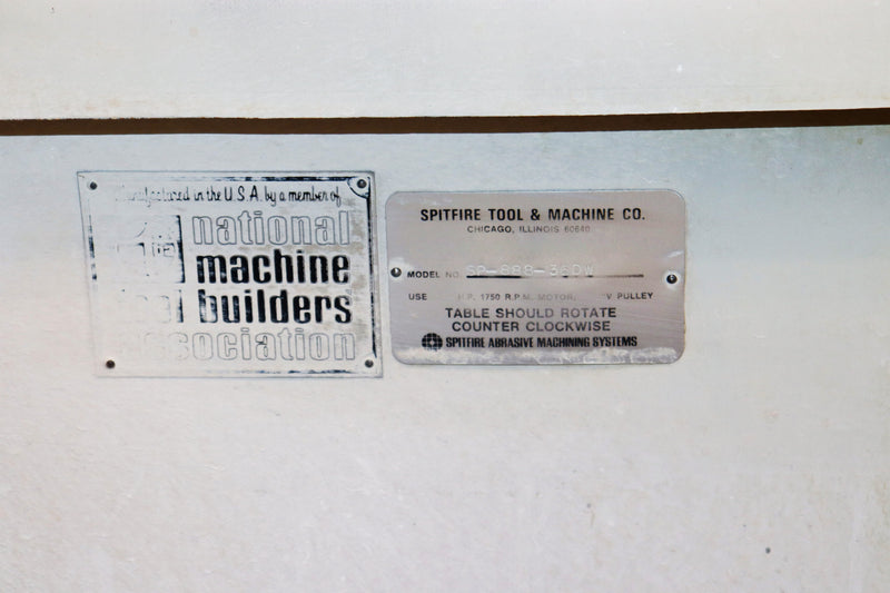 Spitfire SP 888 36 DW Grinder / Polisher