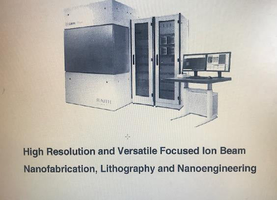 Raith IonLINE Plus Ion Beam Lithography