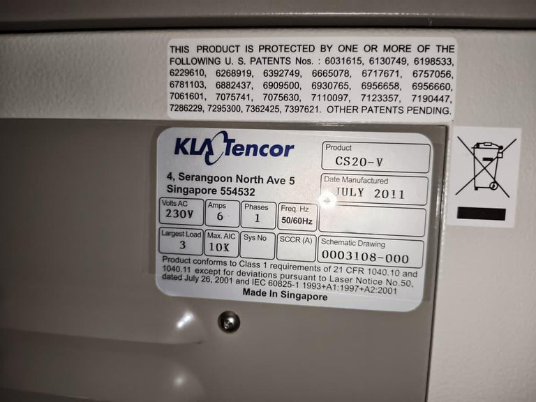 KLA Candela CS 20 V