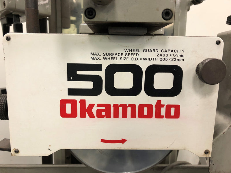 Okamoto PFG 500 P Surface Grinder
