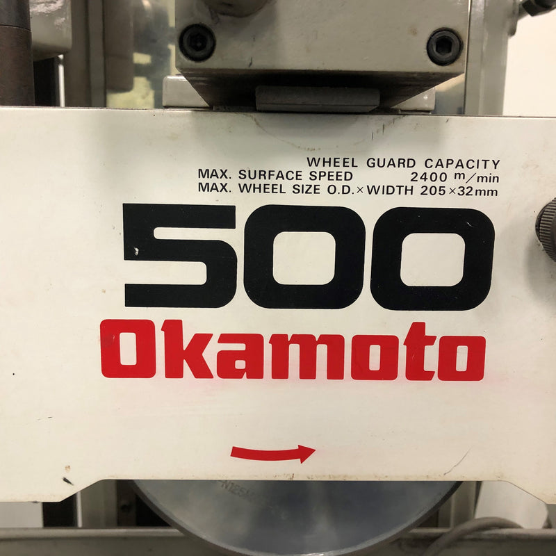 Okamoto PFG 500 P Surface Grinder