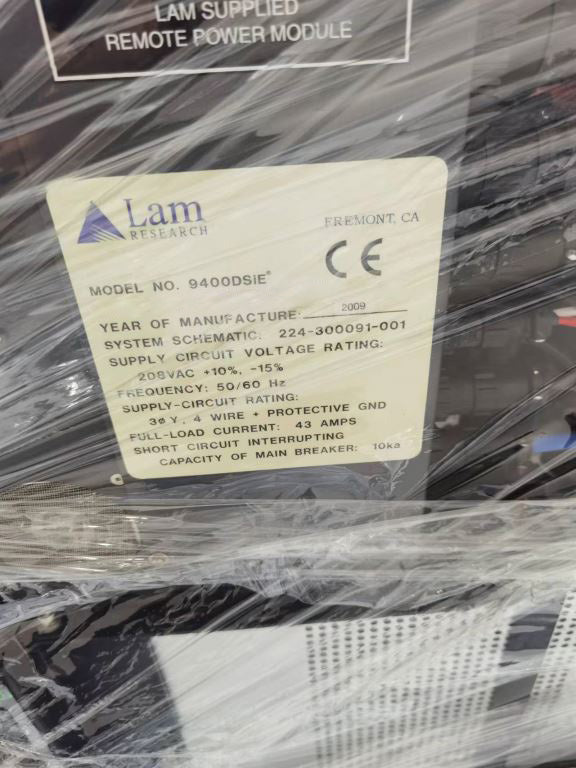 Lam Alliance 9400 DSiE Etcher