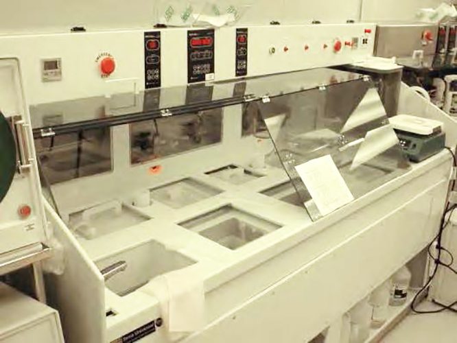 Spray Solvent Tool (SST) Wet Bench