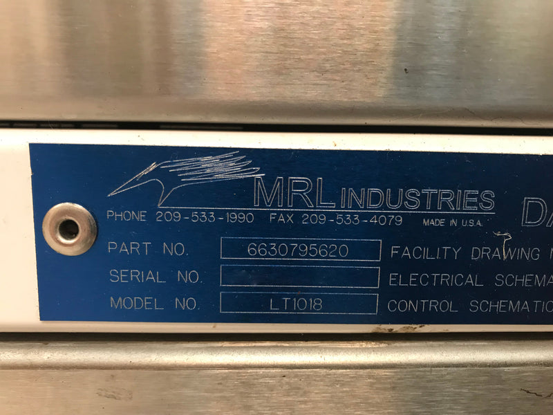 MRL LT 1018 Furnace