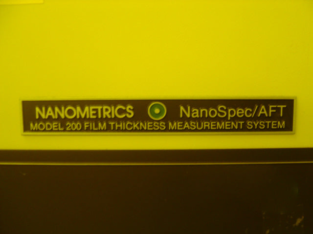 ONTO / Nanometrics Nanospec AFT 200 Film Thickness Measurement Machine