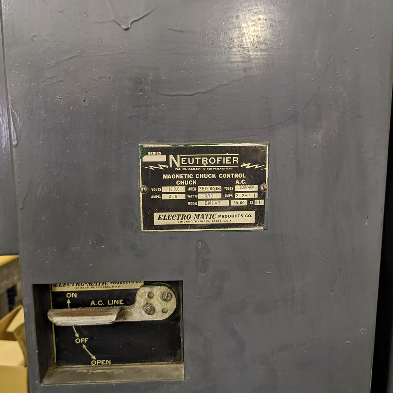 Blanchard No. 11 Surface Grinder