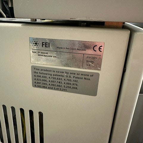 Thermo Fisher Scientific / FEI Nova NanoSEM 200 SEM (Scanning Electron Microscope)