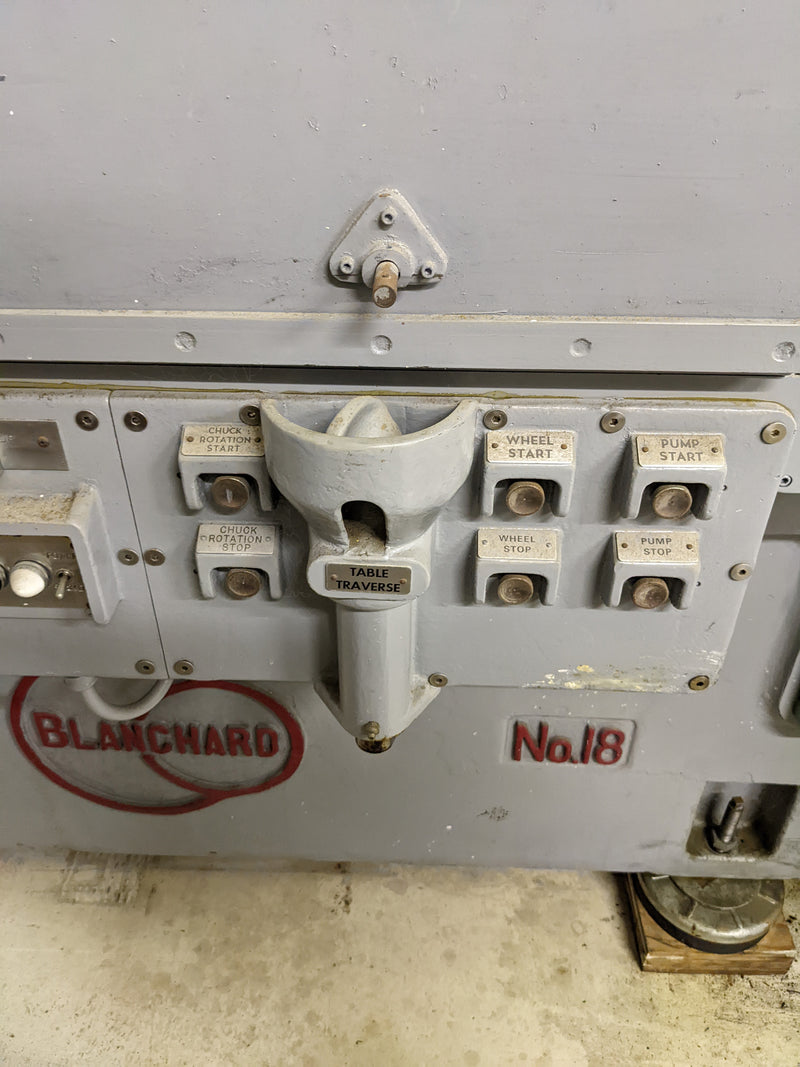 Blanchard No. 18 Surface Grinder