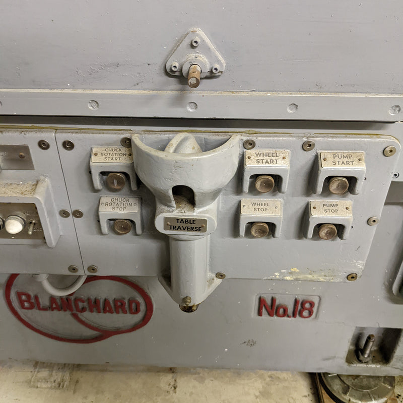 Blanchard No. 18 Surface Grinder