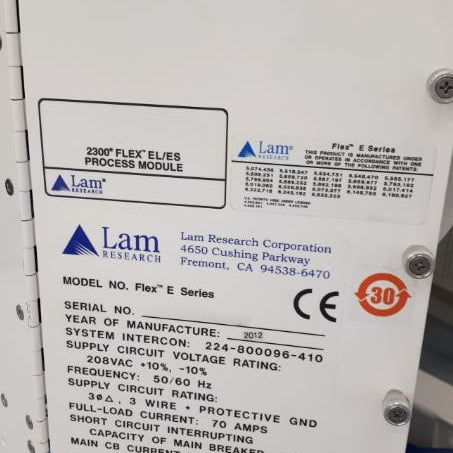 Lam 2300 Flex EL Chamber