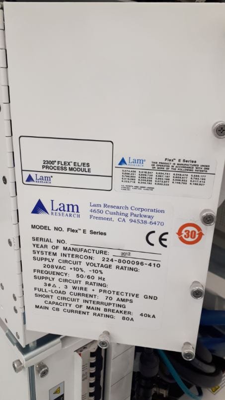 Lam 2300 Flex EL Chamber