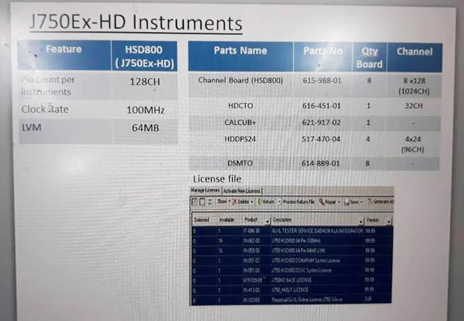 Teradyne J 750 EX HD