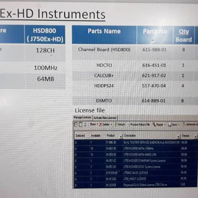 Teradyne J 750 EX HD