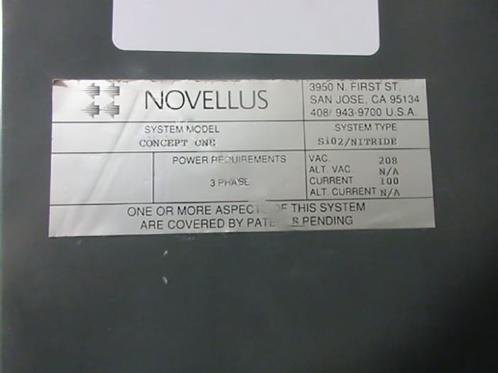 Lam / Novellus Concept One CVD (Chemical Vapor Deposition)