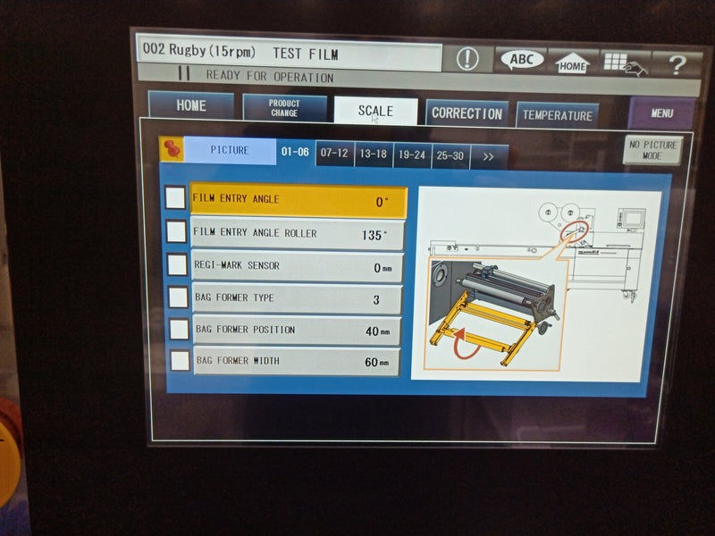 Fuji FW 3400 CXII / B Horizontal Flow Wrapper