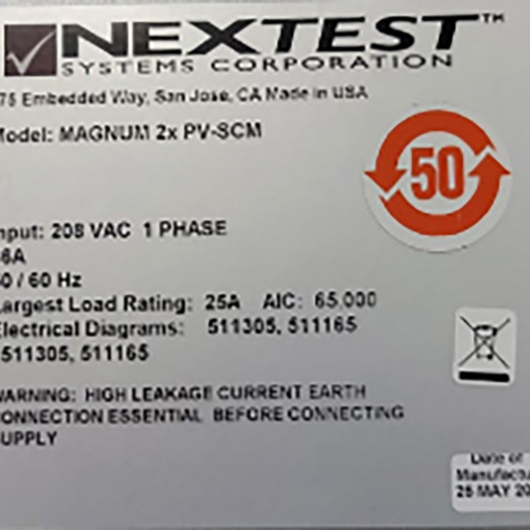 Teradyne Magnum 2 x PV-SCM Tester