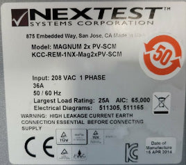 Teradyne Magnum 2 x PV-SCM Tester