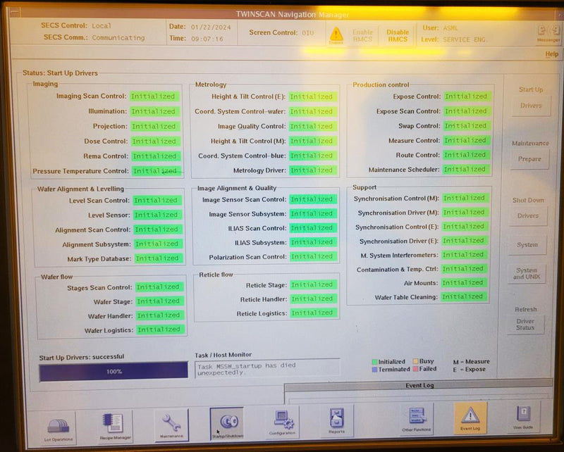 ASML XT 1400 D ArF Scanner