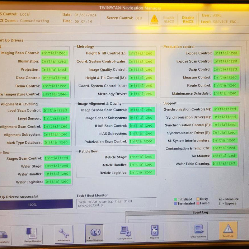ASML XT 1400 D ArF Scanner