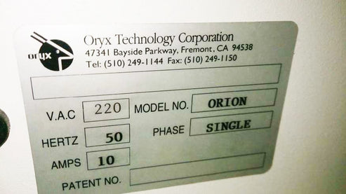 Oryx Orion CDM
