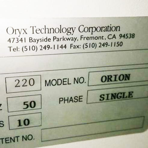 Oryx Orion CDM