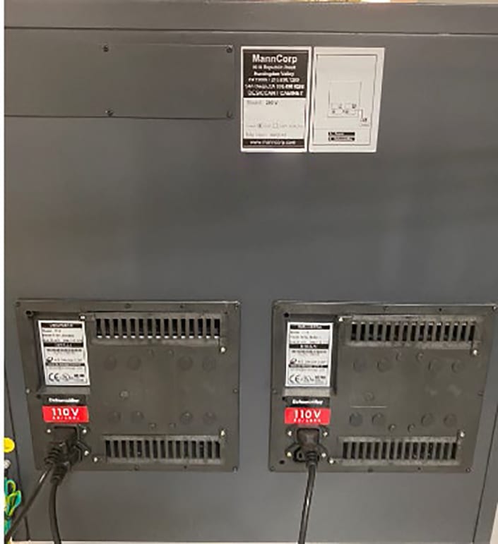 Manncorp 290 V Desiccant Cabinet, Dry Box