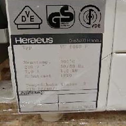 Heraeus VT 6060 P Vacutherm
