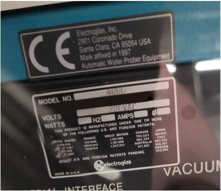 Electroglas EG 4090 Automatic Wafer Prober
