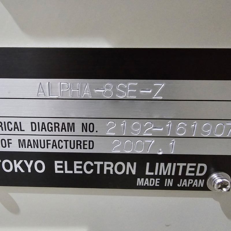 Tel Alpha 8 SE Z Oxidation Furnace