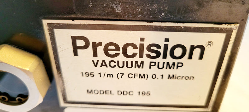 Precision DDC 195 Vacuum Pump