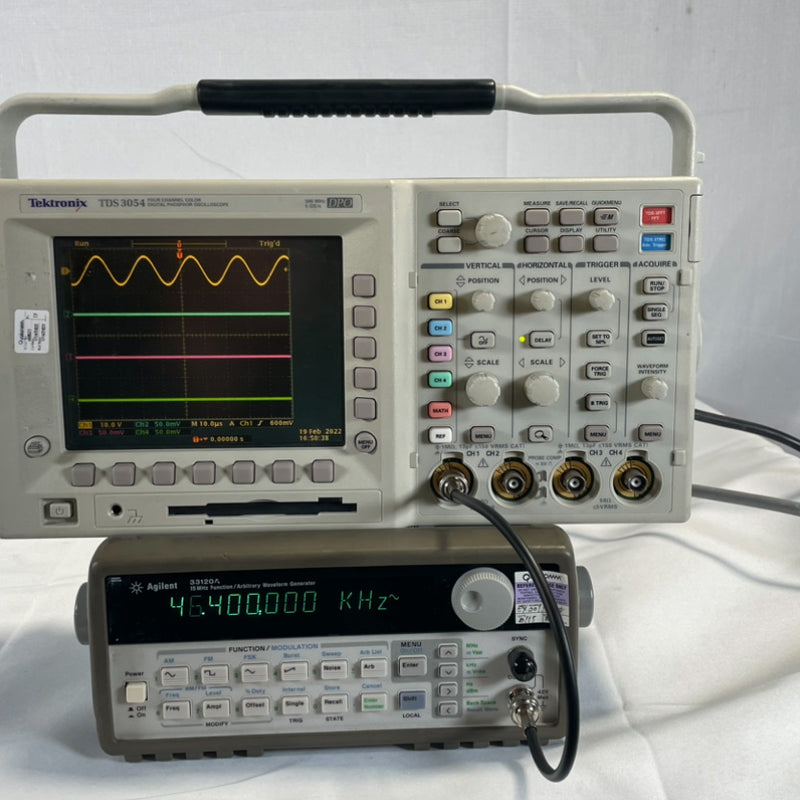 Tektronix TDS 3054 Four Channel Color Digital Phosphor Oscilloscope