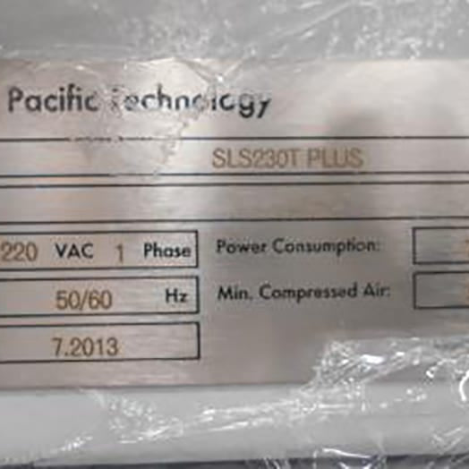 ASM SLS 230 T Plus Test & Sort Machine