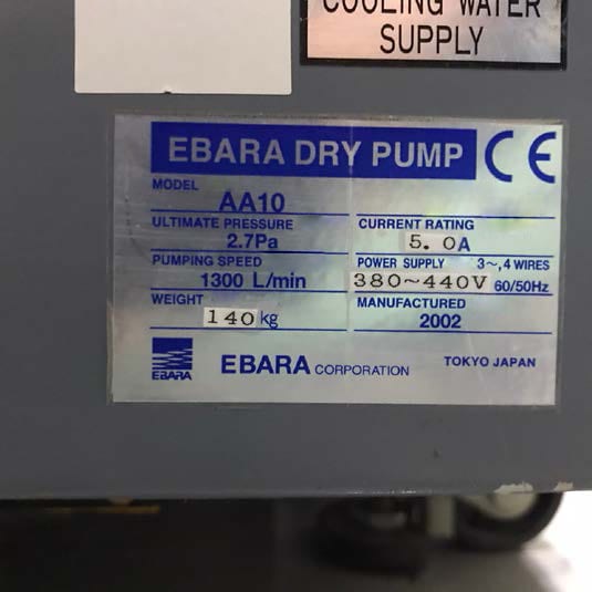 SPTS / STS MACS ICP Etcher (Inductively Coupled Plasma)