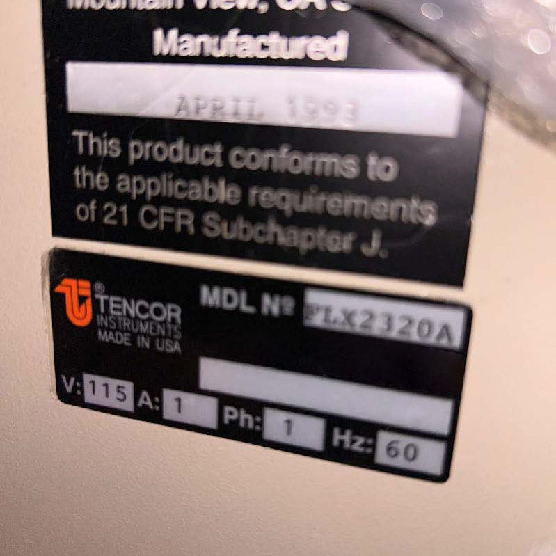 KLA FLX 2320 A Thin Film Stress Measurement