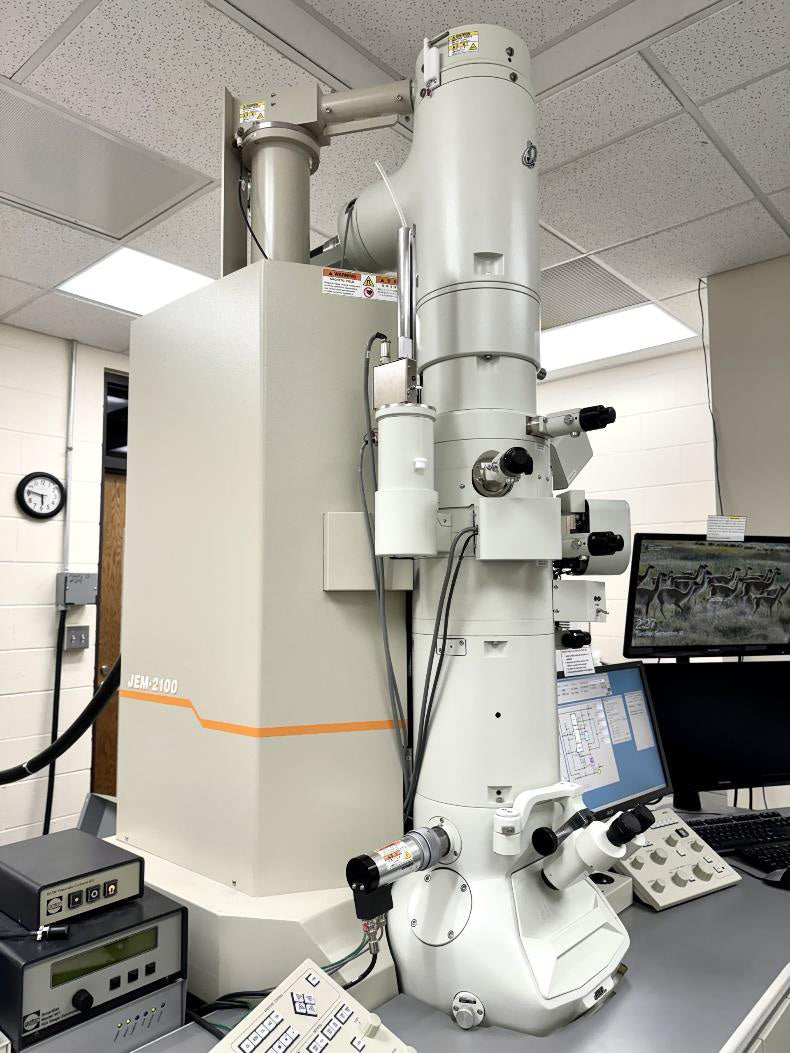 Jeol JEM 2100 TEM (Transmission Electron Microscope)