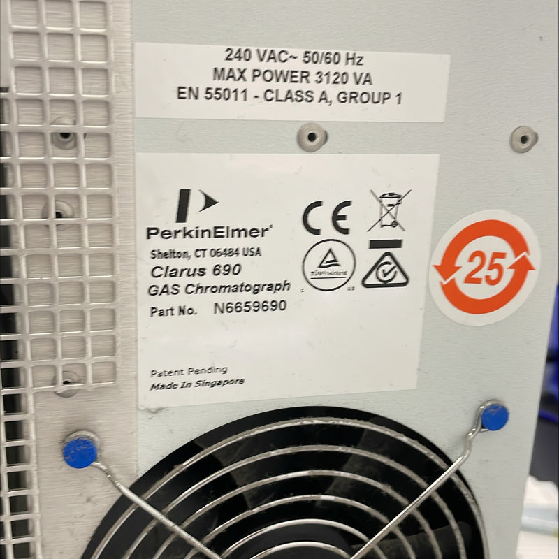 Perkin Elmer Clarus 690 GC (Gas Chromatography)