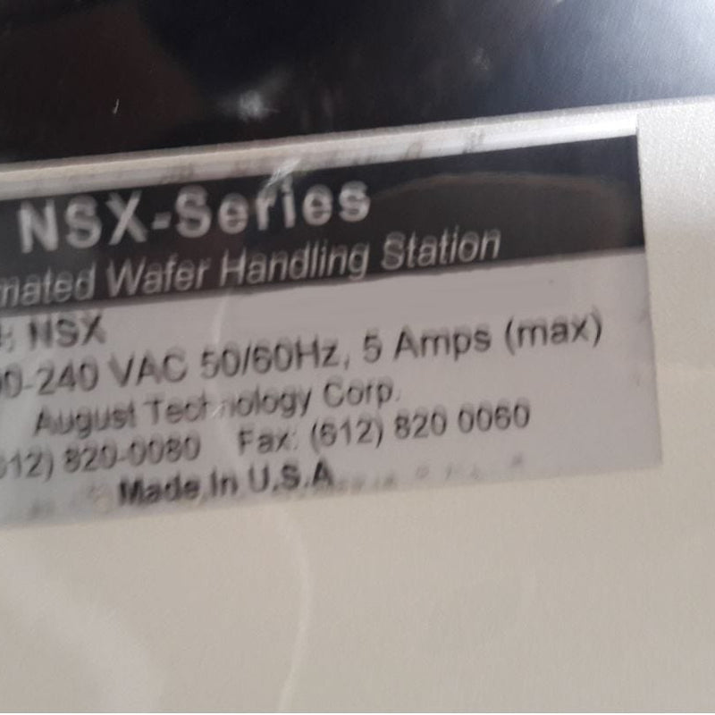 ONTO / Rudolph / August NSX 90 Automatic Defect Inspection Machine