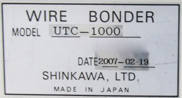 Shinkawa UTC 1000 Wire Bonder